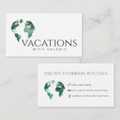 バレリーとの休暇 名刺 (正面/裏面)