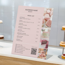 バレリーのカスタムフォトソーシャルメディアQR価格表