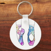 バレリーナかわいいバレエ キーホルダー (正面)