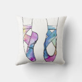 バレリーナかわいいバレエ クッション (裏面)