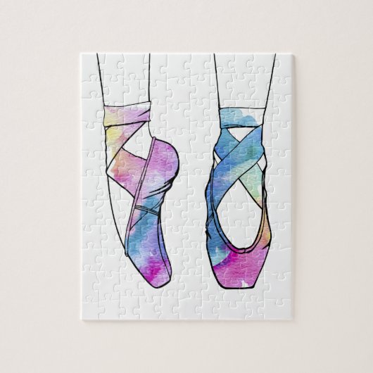 バレリーナかわいいバレエ ジグソーパズル (縦)