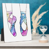 バレリーナかわいいバレエ フォトプラーク (側面)