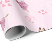 バレリーナくるみ割りバレエ ラッピングペーパー (ロールコーナー)