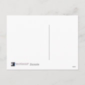 バレリーナとナツクラッカーデジタルアートポストカード シーズンポストカード (裏面)