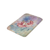 バレリーナと楽譜自然ファンタジーダンス バスマット (アングル)