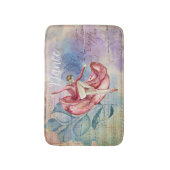 バレリーナと楽譜自然ファンタジーダンス バスマット (正面縦)