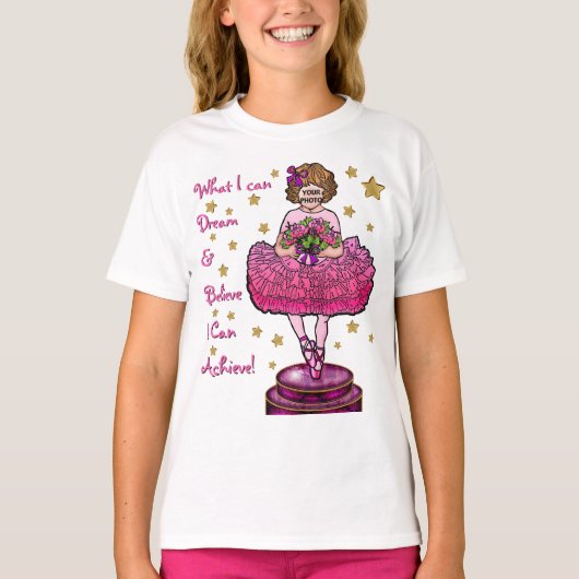 バレリーナになる Tシャツ (正面)