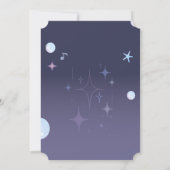 バレリーナねこちゃんのキッズバースデーパーティー サンキューカード (裏面)