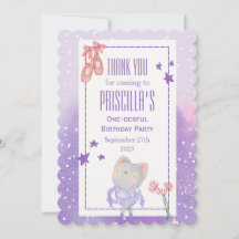 バレリーナねこ キッズ誕生日パーティー