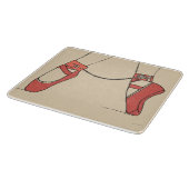 バレリーナのために踊って。マスタ – 従属ファンタジー カッティングボード (角)