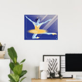 バレリーナのポスター ポスター (ホームオフィス)