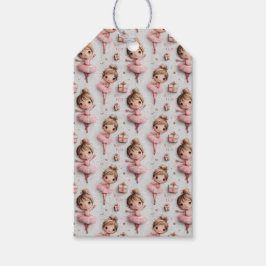 バレリーナの夢とチュチュ ギフトタグ