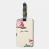 バレリーナの妖精 ラゲッジタグ (裏面縦)