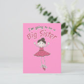 バレリーナの姉 案内ポストカード (スタンド正面)