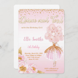 バレリーナの招待状 招待状