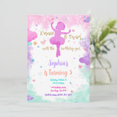 バレリーナの招待状 招待状 (スタンド正面)