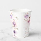 バレリーナの誕生日におどってみよう 紙コップ (右)