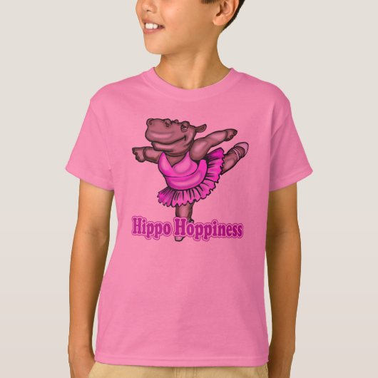 バレリーナのTシャツ Tシャツ (正面)