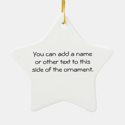 バレリーナはあなたのつま先のTシャツおよびギフトを後を追います セラミックオーナメント (裏面)