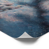 バレリーナアニメガール&キャンディーケーンのクリスマス ポスター (角)