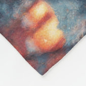 バレリーナアニメガール&キャンディーケーンクリスマス フリースブランケット (角)