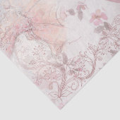 バレリーナアンポインテピンクパラソルフローラデコページ 薄葉紙 (詳細)