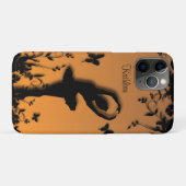 バレリーナインガーデンデュスクパーソナル Case-Mate iPhoneケース (裏面(横))