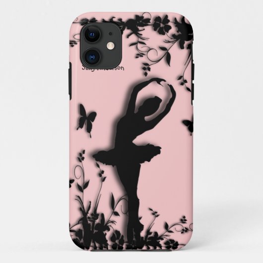 バレリーナインガーデンピンクパーソナルiPhone 5ケース Case-Mate iPhoneケース (裏面)