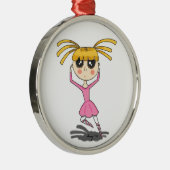 バレリーナオーナメント メタルオーナメント (右)