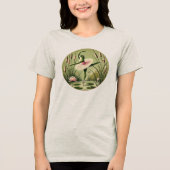バレリーナカエル トライブレンドTシャツ (正面)