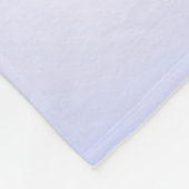 バレリーナガールピンクパープルバレエかわいらしダンス フリースブランケット (角)