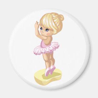 バレリーナガールマグネット マグネット