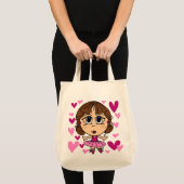 バレリーナガール トートバッグ (正面(商品))