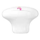 バレリーナキャビネットノブ セラミックノブ (側面)