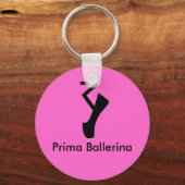 バレリーナキーチェーン キーホルダー (正面)