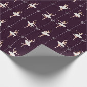 バレリーナギフト紙forクリスマス/誕生日 ラッピングペーパー (角)