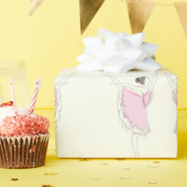 バレリーナギフト ラッピングペーパー