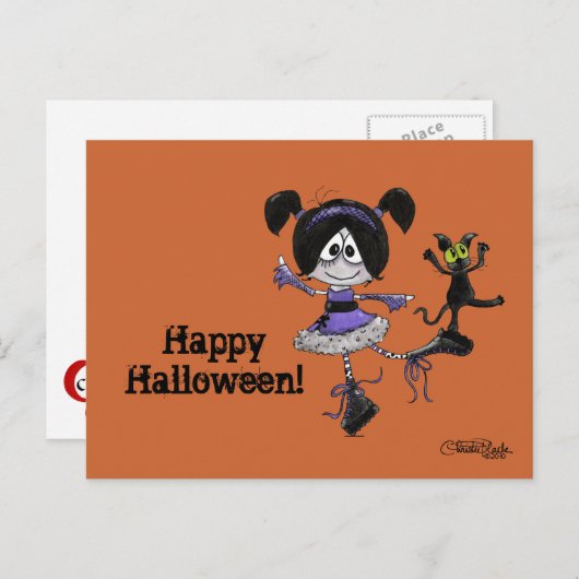 バレリーナゴシックスタイル ポストカード (正面/裏面)