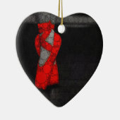 バレリーナシューズかわいいバレエ セラミックオーナメント (右)