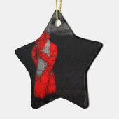 バレリーナシューズかわいいバレエ セラミックオーナメント (左)