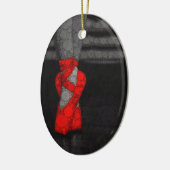 バレリーナシューズかわいいバレエ セラミックオーナメント (左)