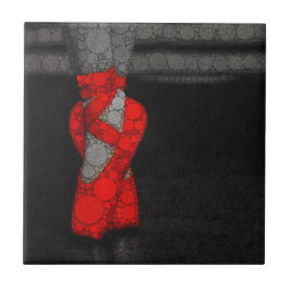 バレリーナシューズかわいいバレエ タイル