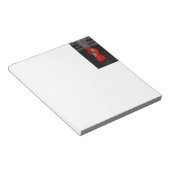 バレリーナシューズかわいいバレエ ノートパッド (アングル)