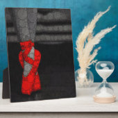 バレリーナシューズかわいいバレエ フォトプラーク (側面)