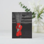 バレリーナシューズかわいいバレエ ポストカード (スタンド正面)