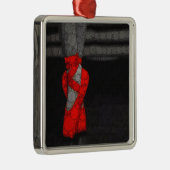 バレリーナシューズかわいいバレエ メタルオーナメント (右)