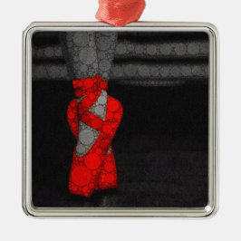 バレリーナシューズかわいいバレエ メタルオーナメント