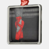 バレリーナシューズかわいいバレエ メタルオーナメント (左)