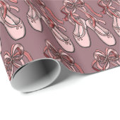 バレリーナシューズ ラッピングペーパー (ロールコーナー)