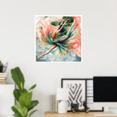 バレリーナシリーズ ポスター (ホームオフィス)